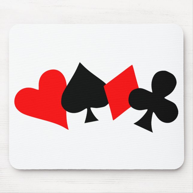 Poker Mousepad Musmatta (Framsidan)