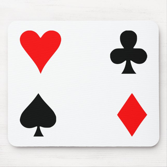Poker Mousepad Musmatta (Framsidan)