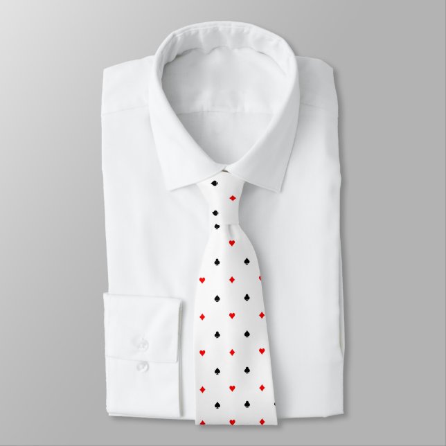 Poker Neck Tie Slips (Bunden)