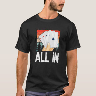 Poker Night Casino Home Roligt Big Stakes Texas T Shirt