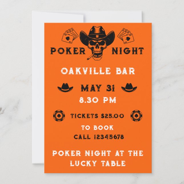 Poker Night Competition (Framsida)