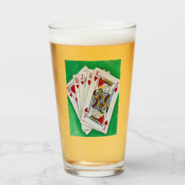 Poker Night Glass Glaskopp