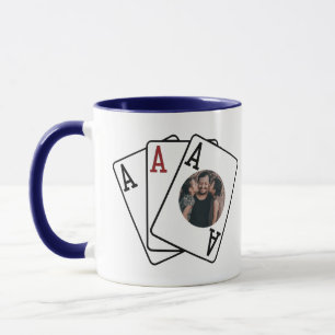 Poker Pappa Tre Ess Photo Ram Mugg Gift