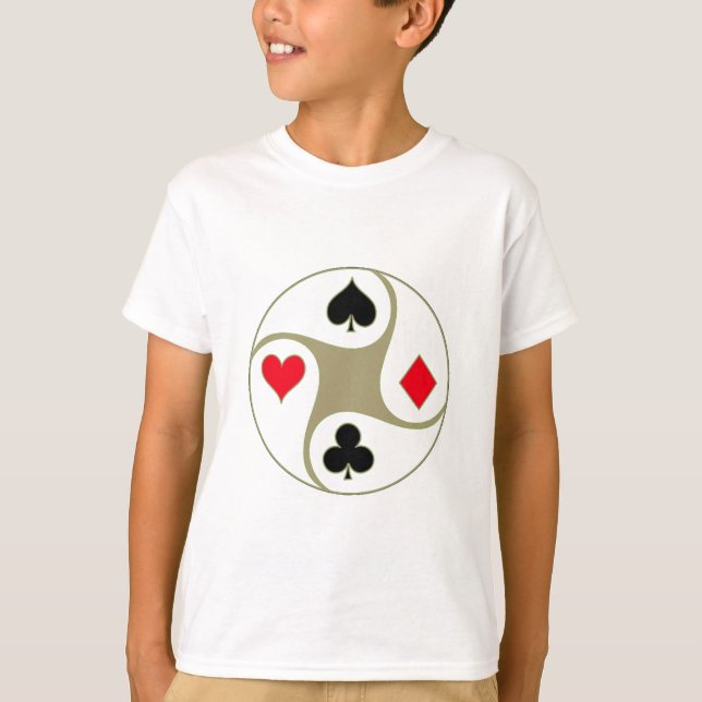 Poker passar ungdomT-tröja Tröja (Framsida)