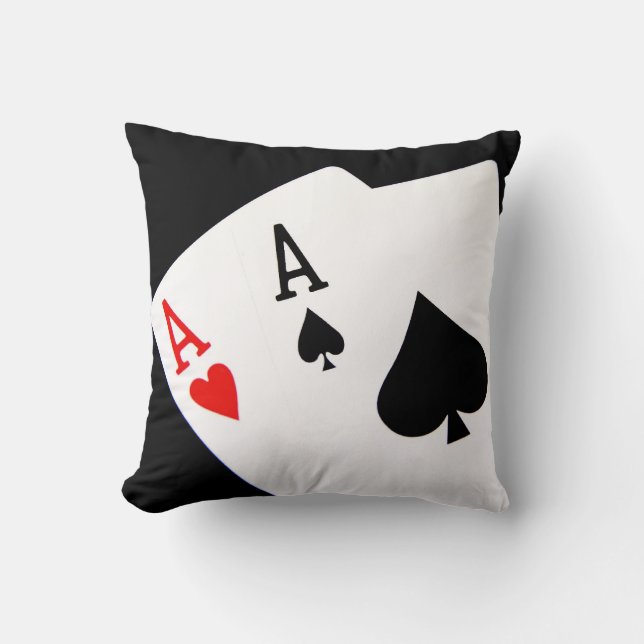 Poker Pillow Kudde (Framsida)