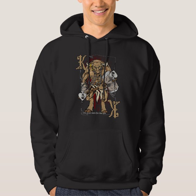 Poker Player Apparel Casino And Card Gambling Hoodie (Framsida)