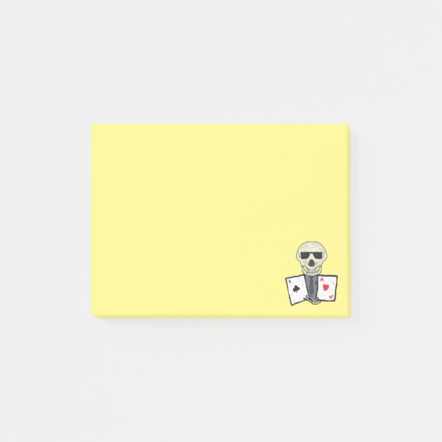 Poker Player Ess Post-it Block (Framsida)
