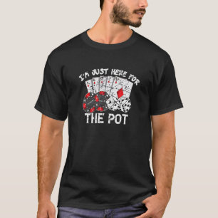 Poker Player Gamble Casino Cards Bet Texas Hold Em T Shirt