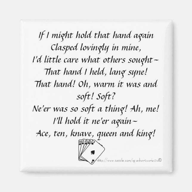 Poker Player Magnet (Framsidan)