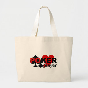 Poker Player-säck Jumbo Tygkasse
