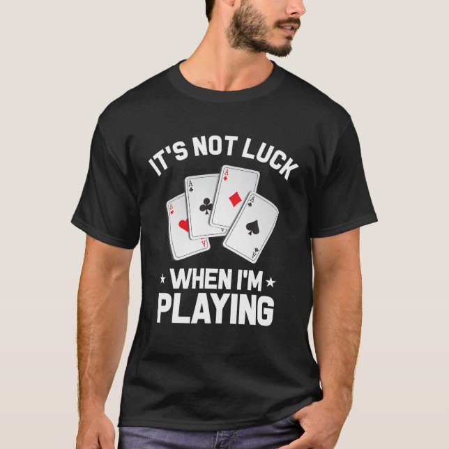 Poker Player Spelare Royal - tömma stöttepunkt B T Shirt (Framsida)