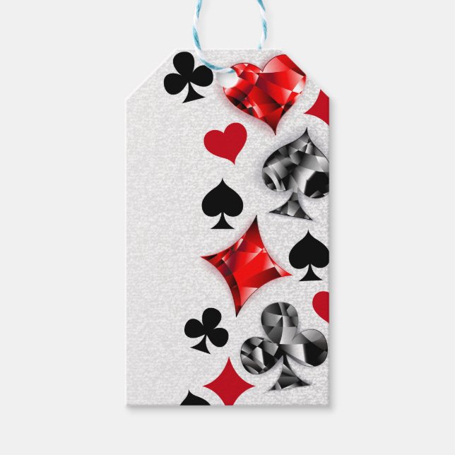 Poker Player Spelare spelar kort Kostym Las Vegas (Framsidan)