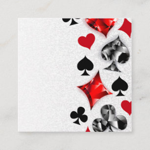 Poker Player Spelare spelar kort Kostym Las Vegas