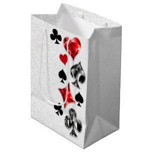 Poker Player Spelare spelar kort Kostym Las Vegas