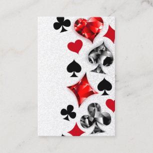 Poker Player Spelare spelar kort Kostym Las Vegas
