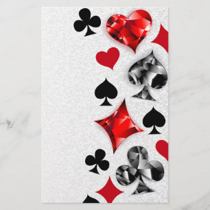 Poker Player Spelare spelar kort Kostym Las Vegas