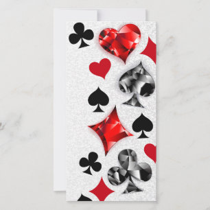 Poker Player Spelare spelar kort Kostym Las Vegas