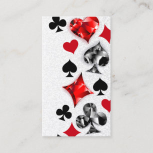 Poker Player Spelare spelar kort Kostym Las Vegas
