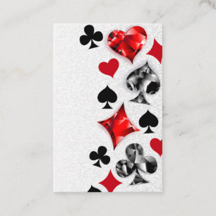 Poker Player Spelare spelar kort Kostym Las Vegas