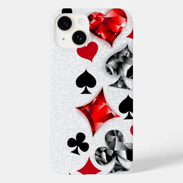 Poker Player Spelare spelar kort Kostym Las Vegas (Baksida)