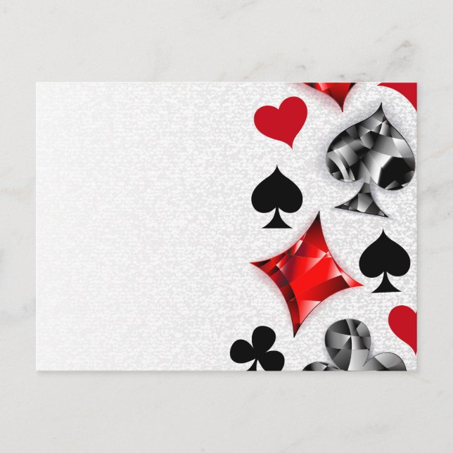 Poker Player Spelare spelar kort Kostym Las Vegas (Framsida)