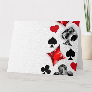 Poker Player Spelare spelar kort Kostym Las Vegas
