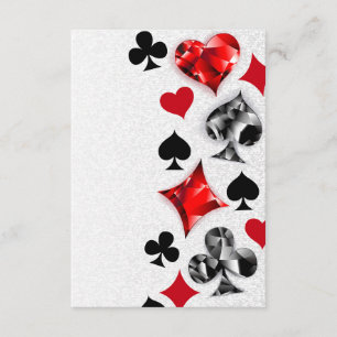 Poker Player Spelare spelar kort Kostym Las Vegas