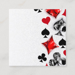 Poker Player Spelare spelar kort Kostym Las Vegas