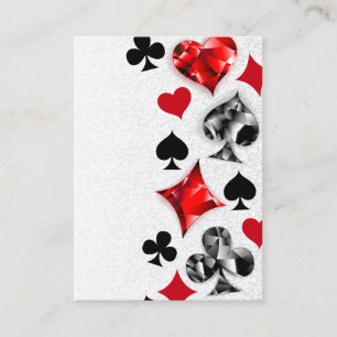 Poker Player Spelare spelar kort Kostym Las Vegas