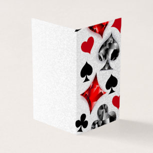 Poker Player Spelare spelar kort Kostym Las Vegas