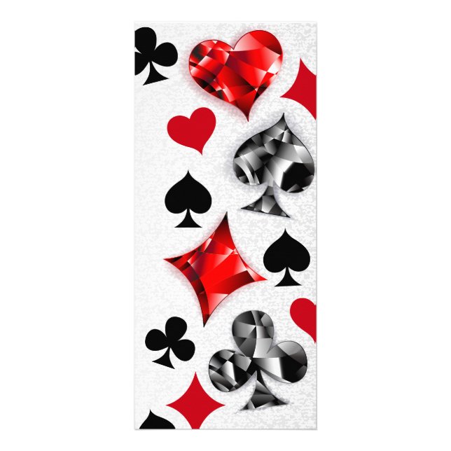 Poker Player Spelare spelar kort Kostym Las Vegas (Framsidan)