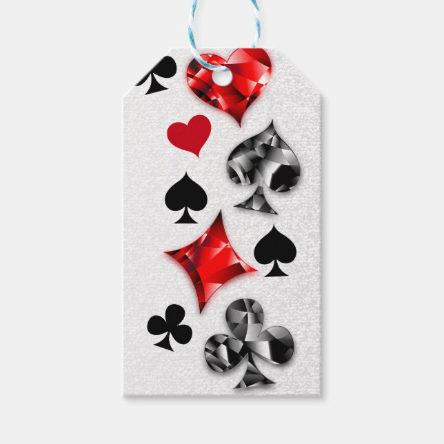 Poker Player Spelare spelar kort Kostym Las Vegas (Framsidan)