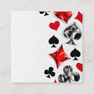 Poker Player Spelare spelar kort Kostym Las Vegas