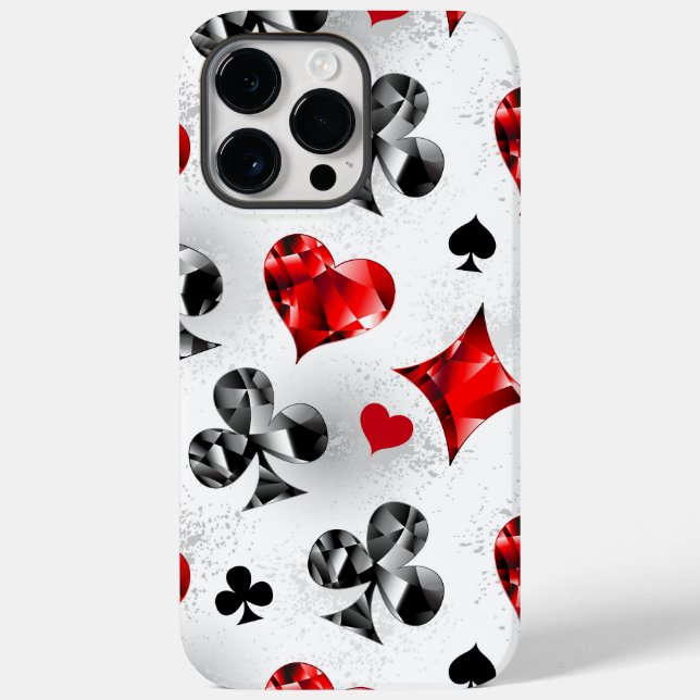 Poker Player Spelare spelar kort Kostym Las Vegas (Baksida)
