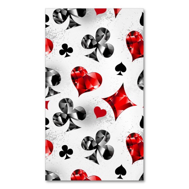 Poker Player Spelare spelar kort Kostym Las Vegas (Framsida vertikal)