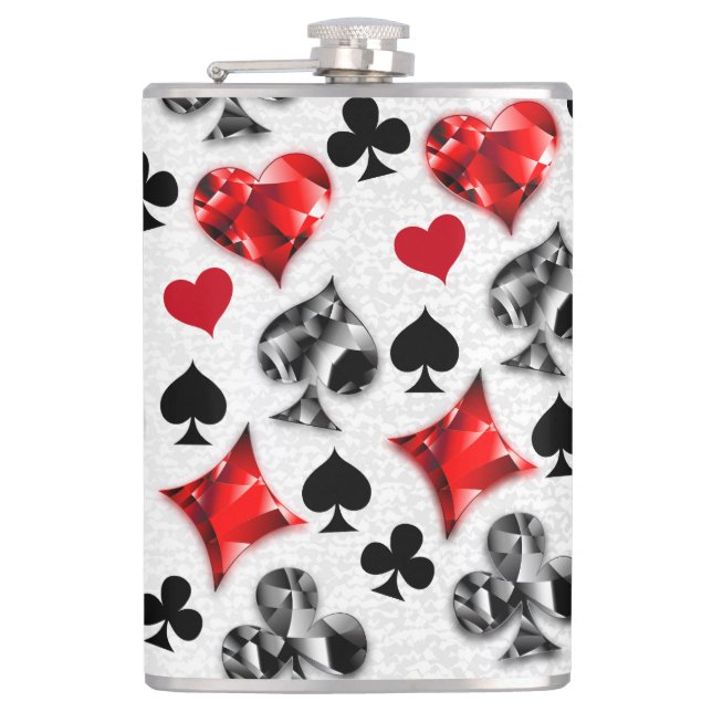 Poker Player Spelare spelar kort Kostym Las Vegas Fickplunta (Framsidan)