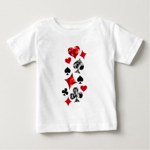 Poker Player Spelare spelar kort Kostym Las Vegas T Shirt