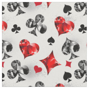 Poker Player Spelare spelar kort Kostym Las Vegas Tyg