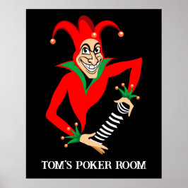 Poker Poster - Anpassade - Poker Joker