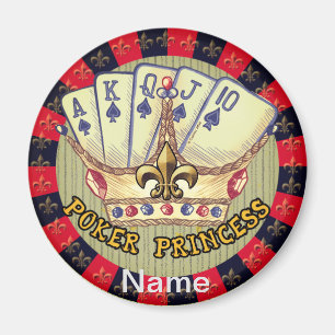 Poker Princess magnet