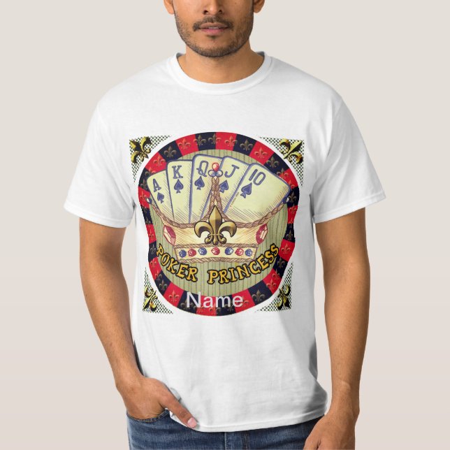 Poker Princess t-shirt (Framsida)