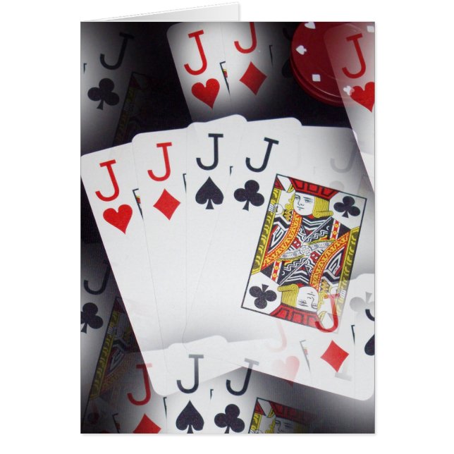 Poker, Quad Jack Mönster OBS Kort (Framsidan)
