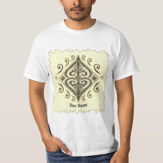 Poker Ruter T Shirt (Framsida)