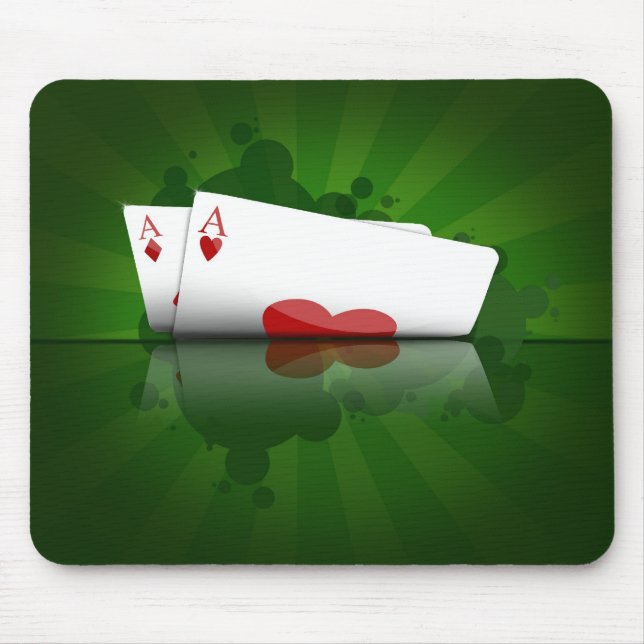 Poker rymmer dem Mousepad Musmatta (Framsidan)