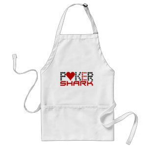 Poker Shark apron Förkläde