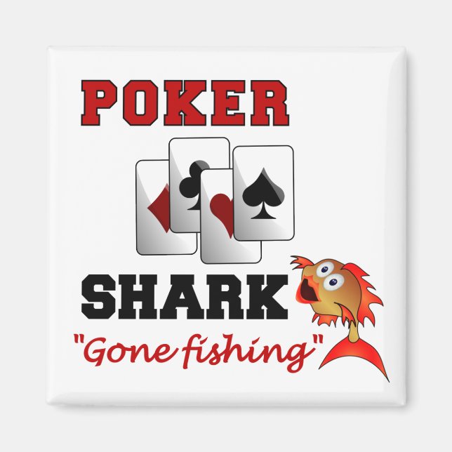 Poker Shark magnet (Framsidan)