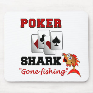 Poker Shark mousepad Musmatta
