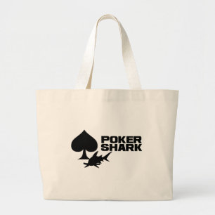 Poker Shark-säck Jumbo Tygkasse