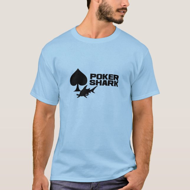 Poker Shark-shirt - Tee Shirt (Framsida)