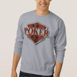 Poker skyddar lång ärmad tröja